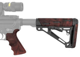 Kolf Hogue AR15 OMCB Mil-Spec met grip Red Lava (3)