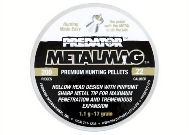 Luchtdrukkogeltjes Predator Metalmag 5.5 mm 17 grain