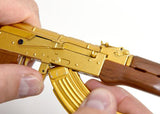 Miniatuur Goatguns Mini AK47 Gold