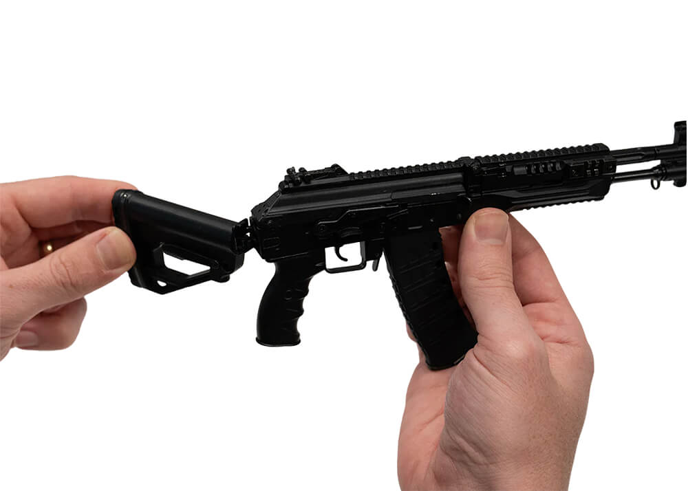 Miniatuur Goatguns AK12 Black