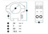 Montage Wheeler Sporter Bi-Weaver 34 mm Low Picatinny (2)