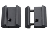 Montage adapter Vector Optics van 11 mm Dovetail naar Weaver/Picatinny (3)