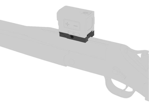 Montagebasis Vector Optics 11 mm Dovetail naar VOD Footprint (2)