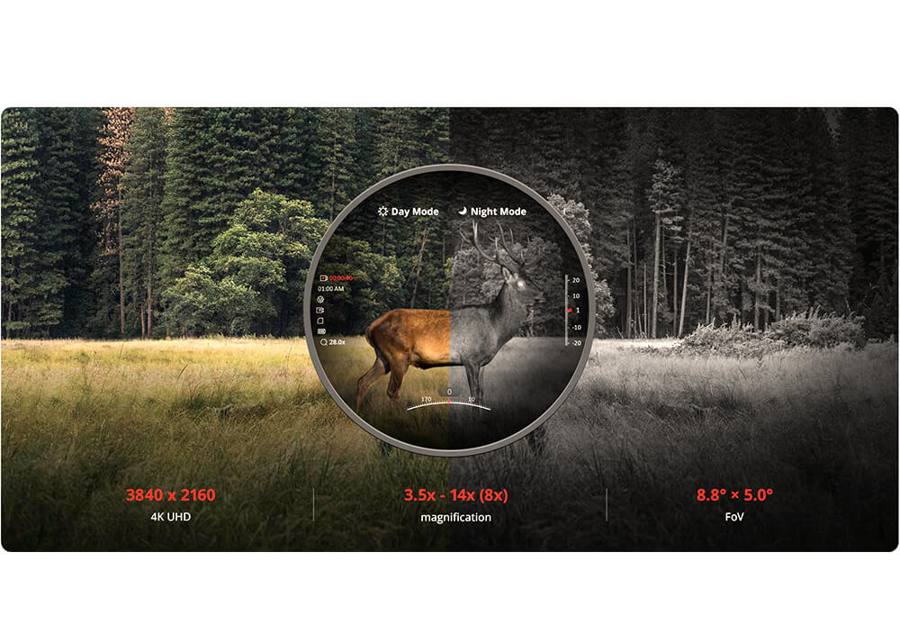 HikMicro Alpex 4K A50E Nachtzichtrichtkijker