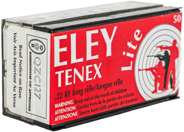 Kogelpatronen Eley Tenex Lite .22 LR (1000 st) (gecorrodeerd)