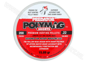 Luchtdrukkogeltjes Predator Polymag Shorts 5.5 mm 15.89 grain