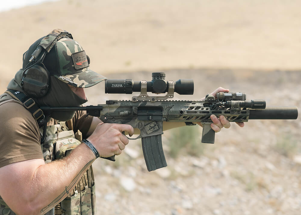 Element Optics Theos 2-10x42 MPR-1D MRAD Richtkijker - Black