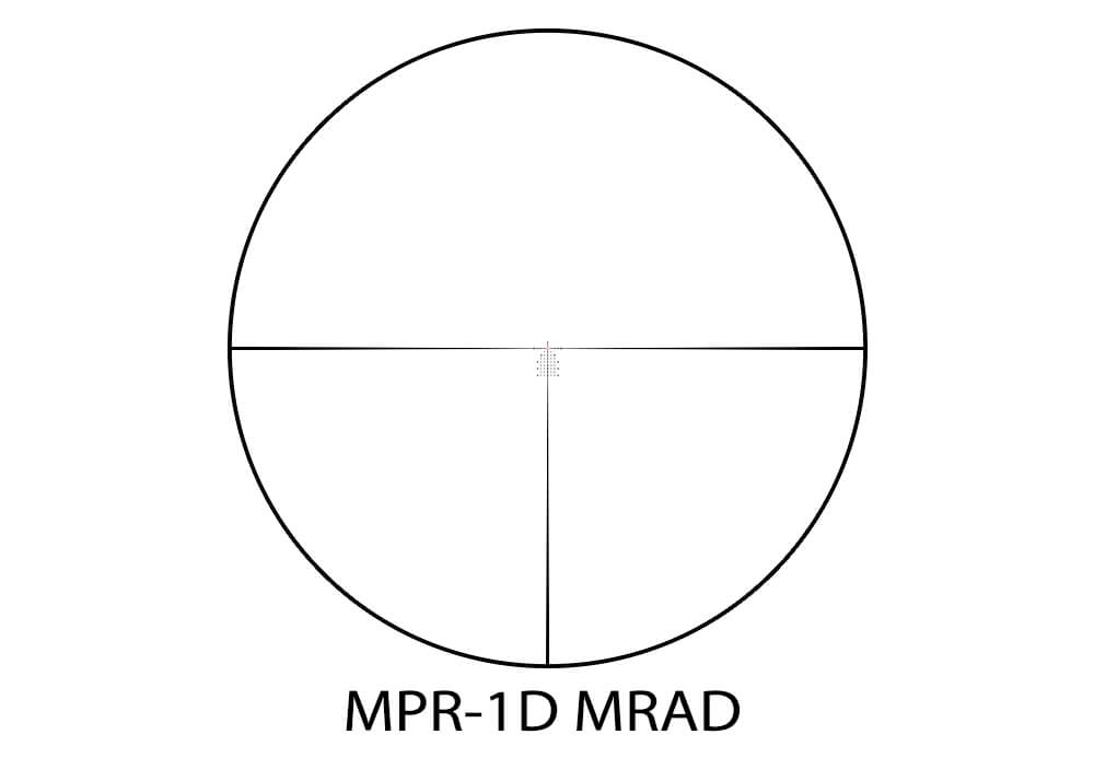 Element Optics Theos 2-10x42 MPR-1D MRAD Richtkijker - Black