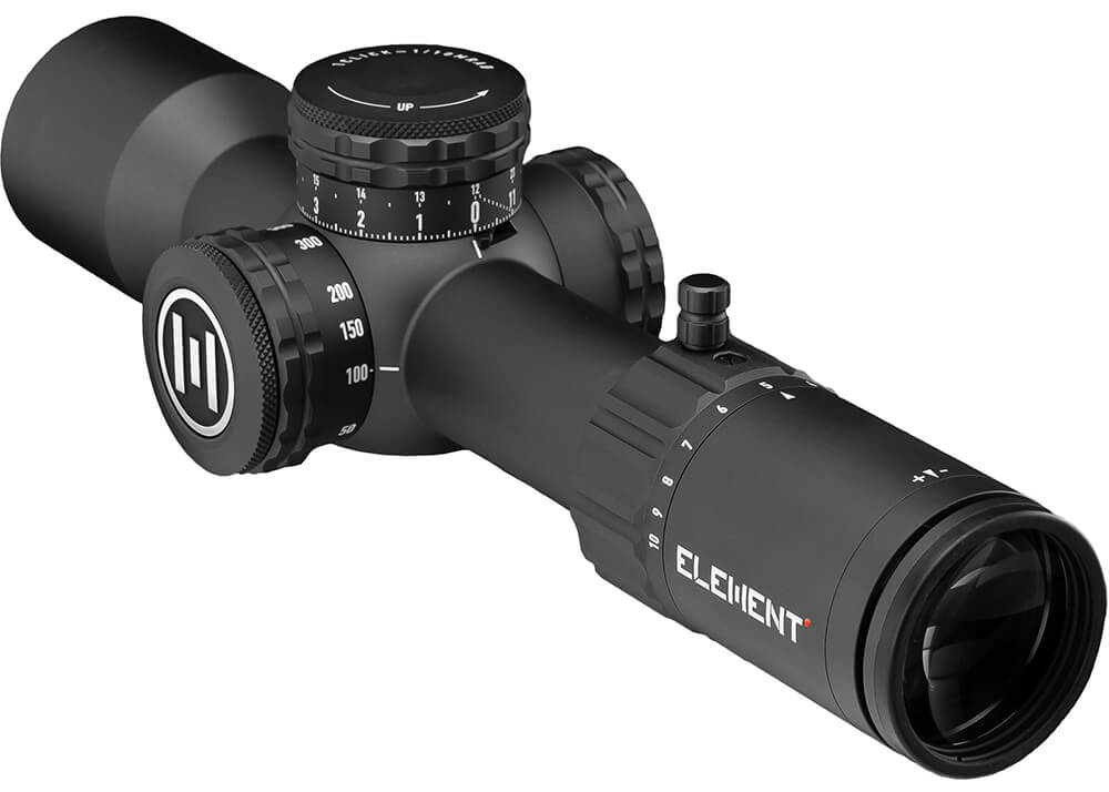Element Optics Theos 2-10x42 MPR-1D MRAD Richtkijker - Black