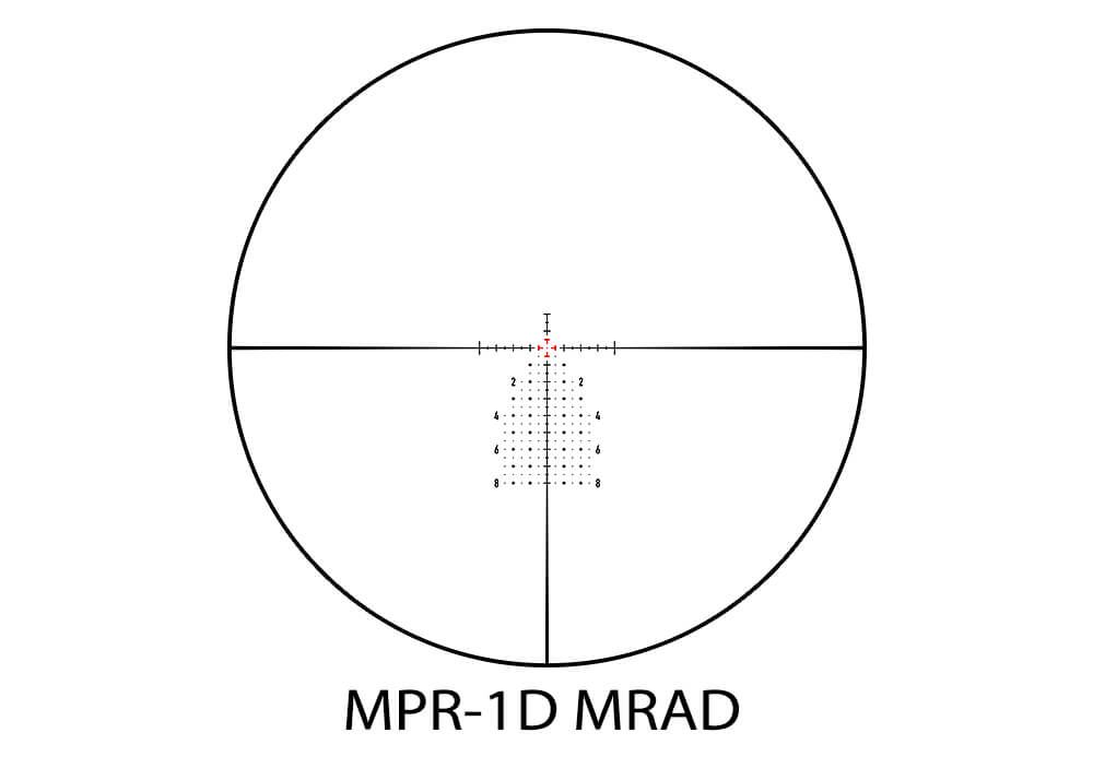 Element Optics Theos 2-10x42 MPR-1D MRAD Richtkijker - FDE