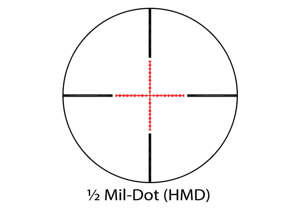 Nikko Stirling Panamax 3-9x50 AO IR ½ Mil-Dot Richtkijker