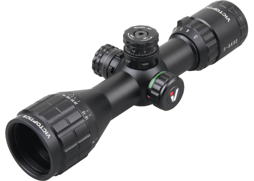 VictOptics C3 3-9x32 SFP Mil-Dot Richtkijker