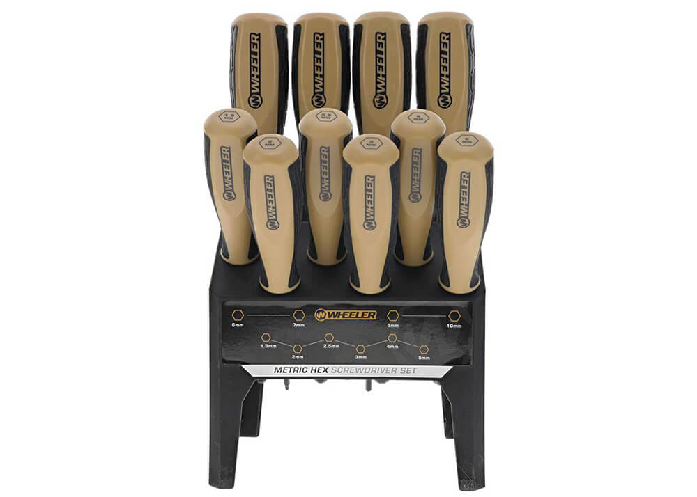 Schroevendraaierset Wheeler Benchtop Hex / Torx 30-Delig