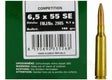 Kogelpatronen Sellier & Bellot 6.5x55 SE FMJ 140 grain