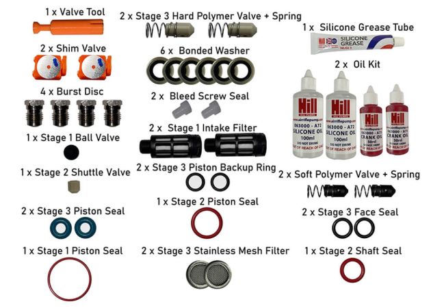 Servicekit Hill Compressor Extended (2)