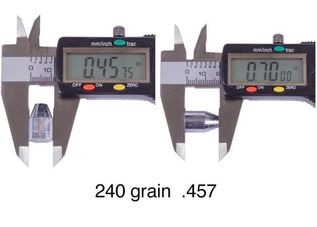 Slugs Nielsen .45 HPDB 240 grain (.457) (3)