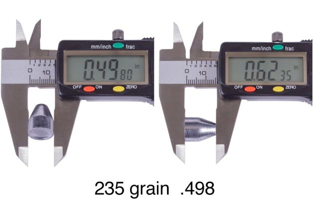 Slugs Nielsen .50 HPDB 235 grain (.498) (3)