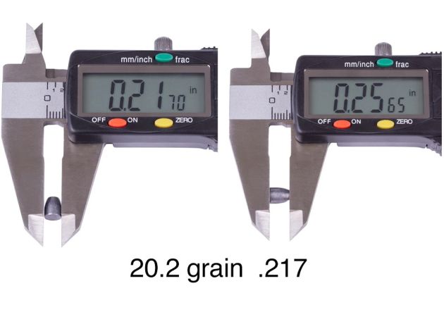 Slugs Nielsen 5.5 mm HPDB 20.2 grain (.217) (3)