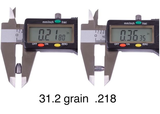 Slugs Nielsen 5.5 mm HPDB 31.2 grain (.218) (3)