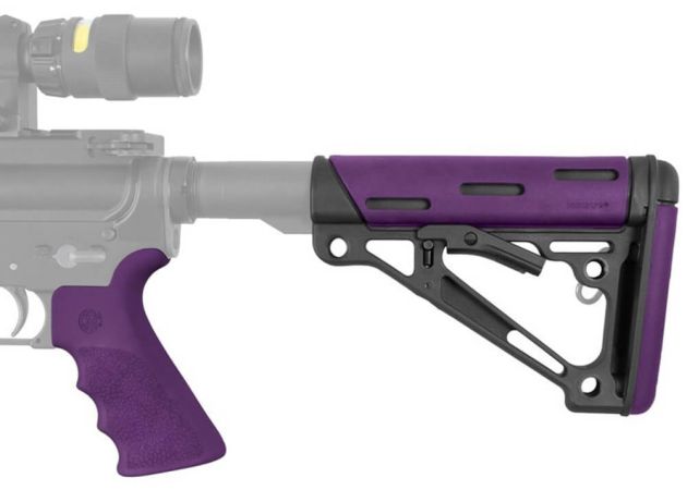 Kolf Hogue AR15 OMCB Mil-Spec met grip Purple (3)