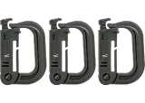 Tacstack MOLLE D-Ring Grimlock 3-Pack